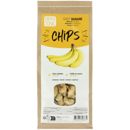 Chips de Plátano HIPPOTONIC 500 g