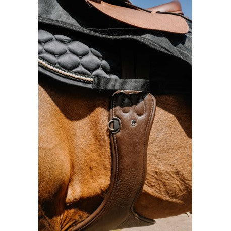 Cincha bavette PRO - Protec - Norton - Rojo para equitación - vista 5