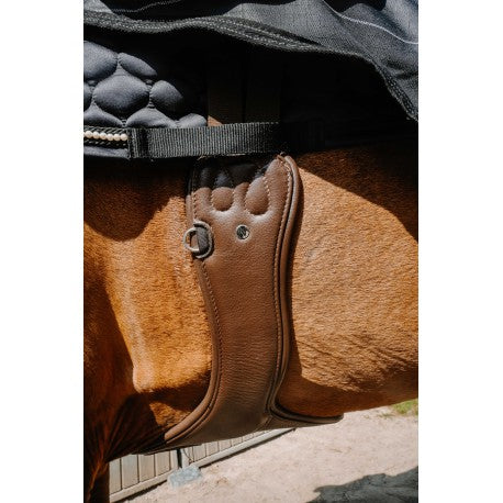 Cincha bavette PRO - Protec - Norton - Rojo para equitación - vista 3