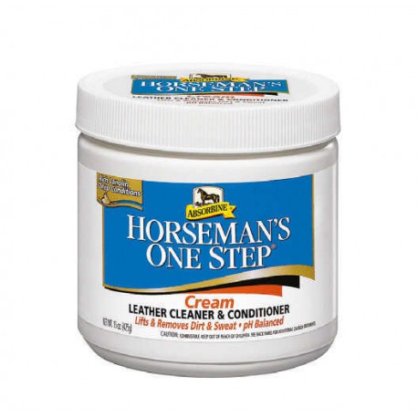 Crema para cuero - Horseman's One Step - Absorbine - T.039