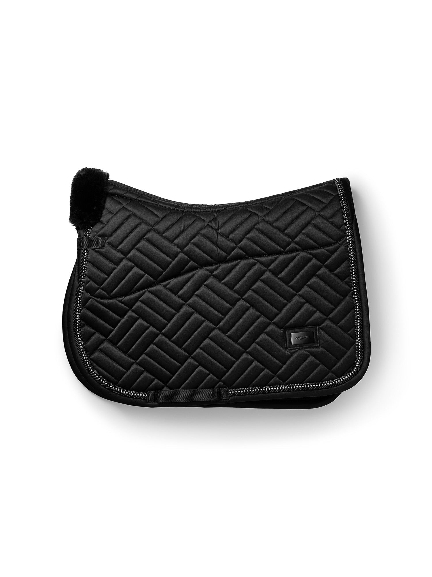 Jump Saddle Pad Vegan Fur Crystal Equestrian Stockholm Jump Saddle Pad Vegan vista principal