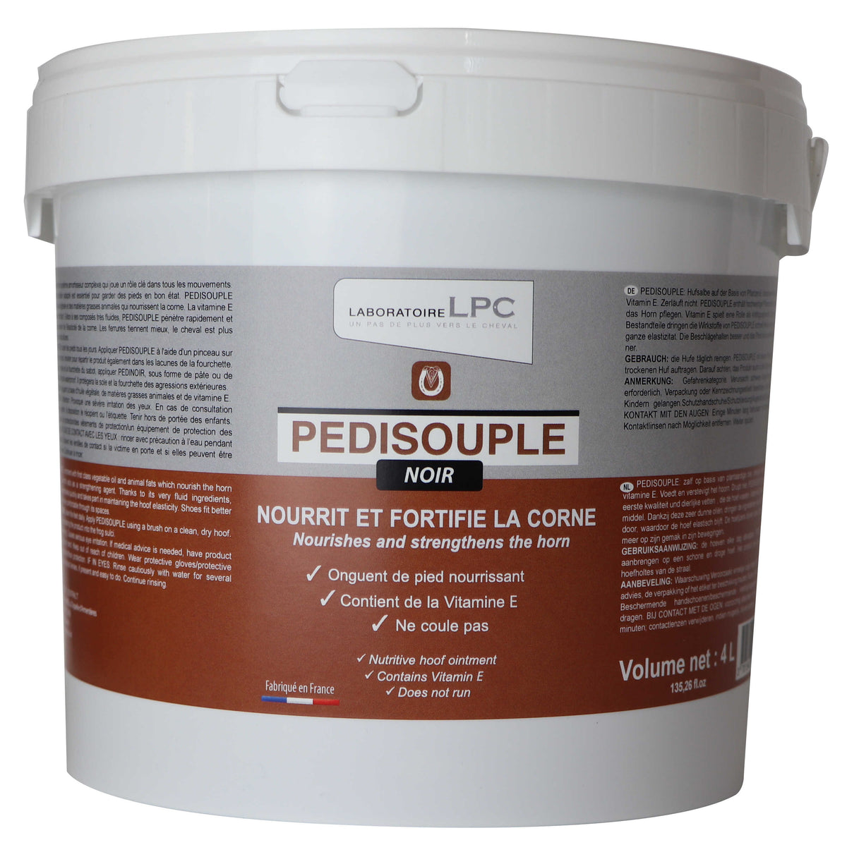 Bálsamo Pedisouple negro para cascos - LPC