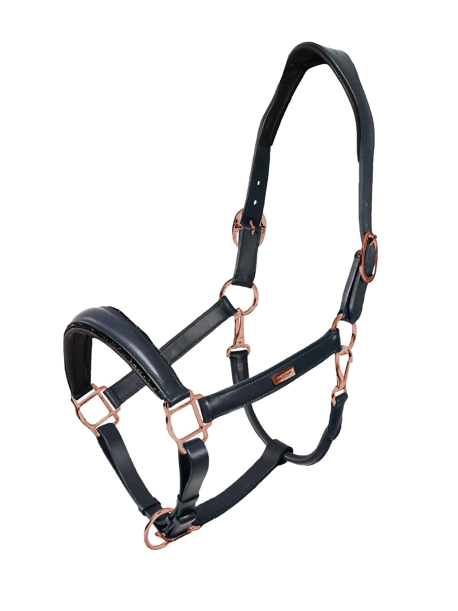 Anatomic Glimmer Leather Halter Equestrian Stockholm Glimmer Anatomic Leather vista principal