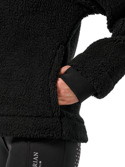 Teddy Fleece Jacket Equestrian Stockholm Teddy Fleece Jacket Dark Ocean detalle 5