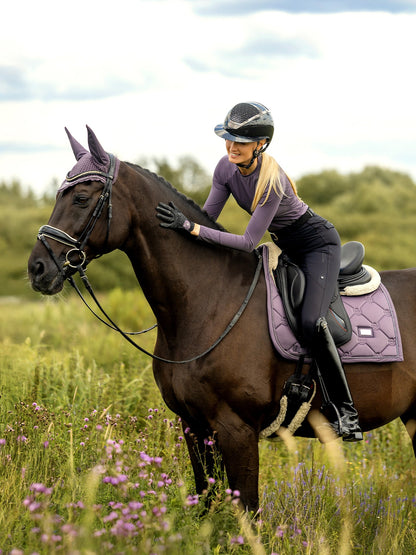 Dressage Saddle Pads Equestrian Stockholm Dressage Saddle Pad Dark Violet detalle 7