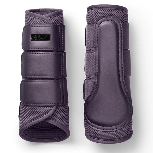 Protectores Doma Mesh Dark Violet Equestrian Stockholm - vista principal