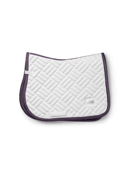 Jump Saddle Pad Modern Equestrian Stockholm Jump Saddle Pad Modern White Dark vista principal