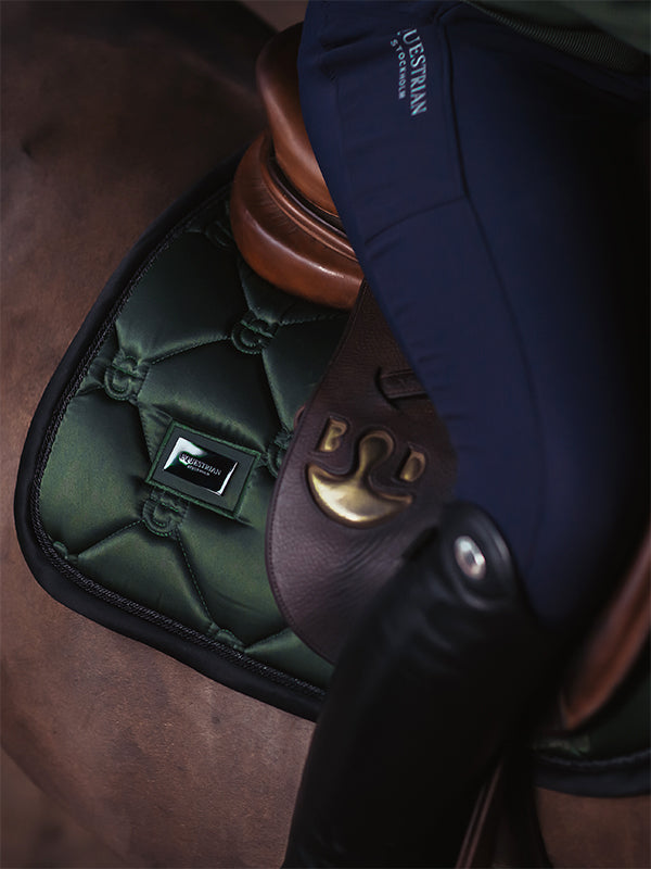 Jump Saddle Pad Original Equestrian Stockholm Jump Saddle Pad Deep Olivine detalle 2