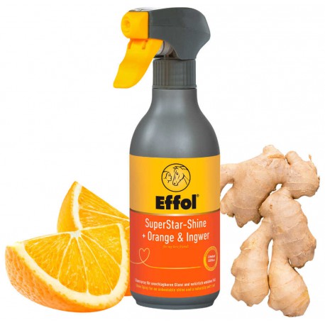 Protectores Démêlant - SuperStar-Shine Orange / Gingembre - Effol - Naranja para equitación