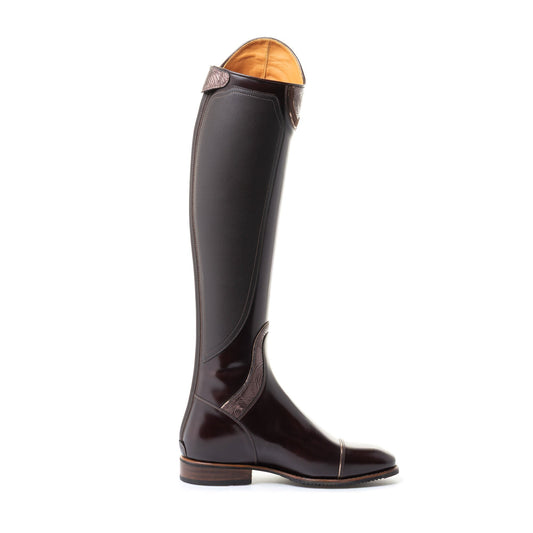 Calzado ecuestre DENIRO S2601 CUSTOM RIDING BOOTS DUNE ROSETO BROWN detalle 2