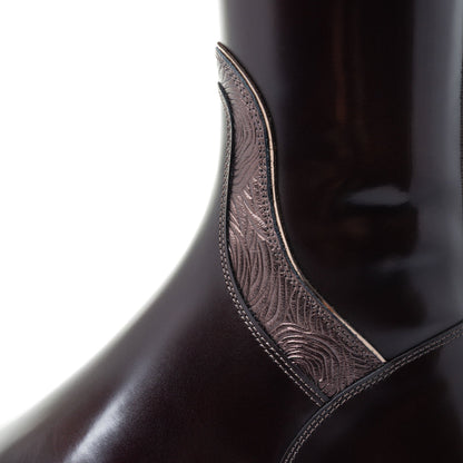 Botas de equitación DeNiro S2601 CUSTOM DUNE ROSETO BROWN para equitación - vista 4