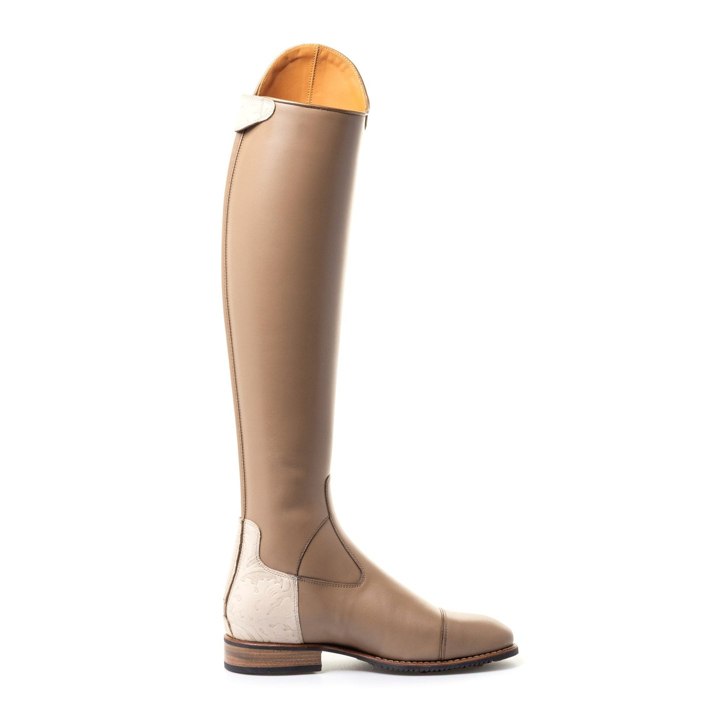 Calzado ecuestre DENIRO S3601 CUSTOM RIDING BOOTS AMERICA BEIGE detalle 6