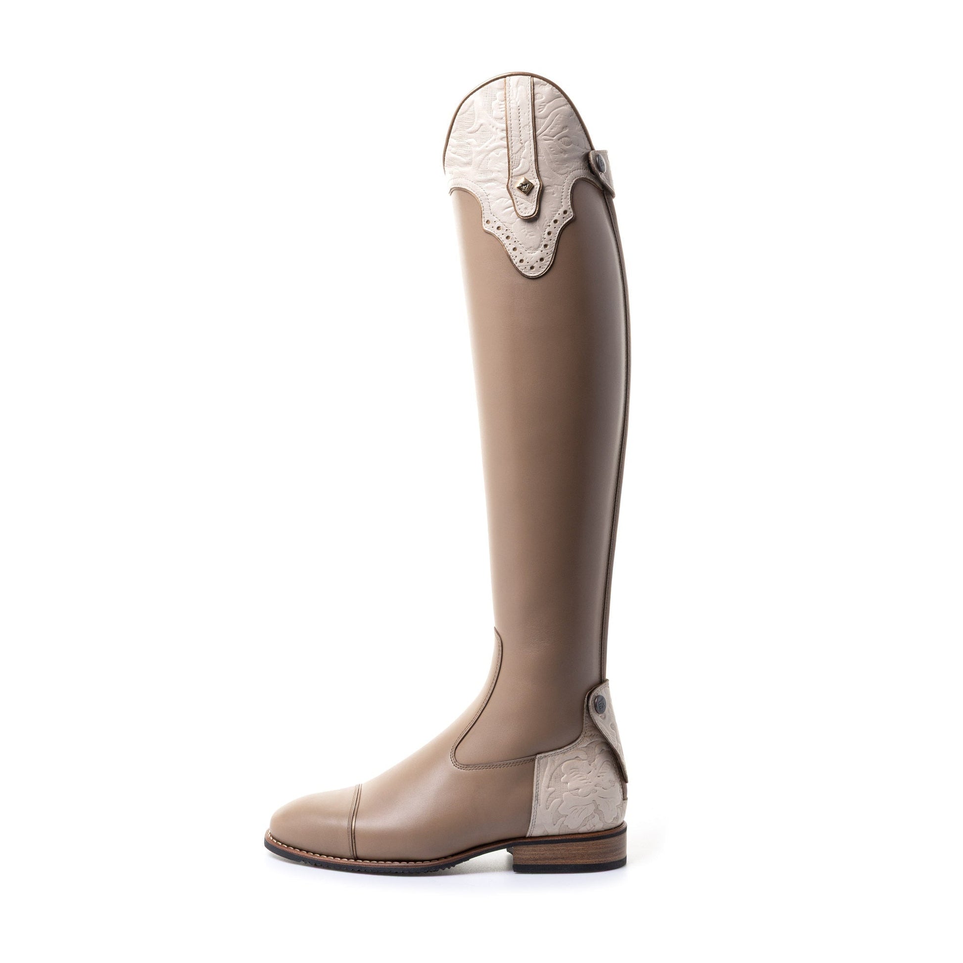 Calzado ecuestre DENIRO S3601 CUSTOM RIDING BOOTS AMERICA BEIGE detalle 5