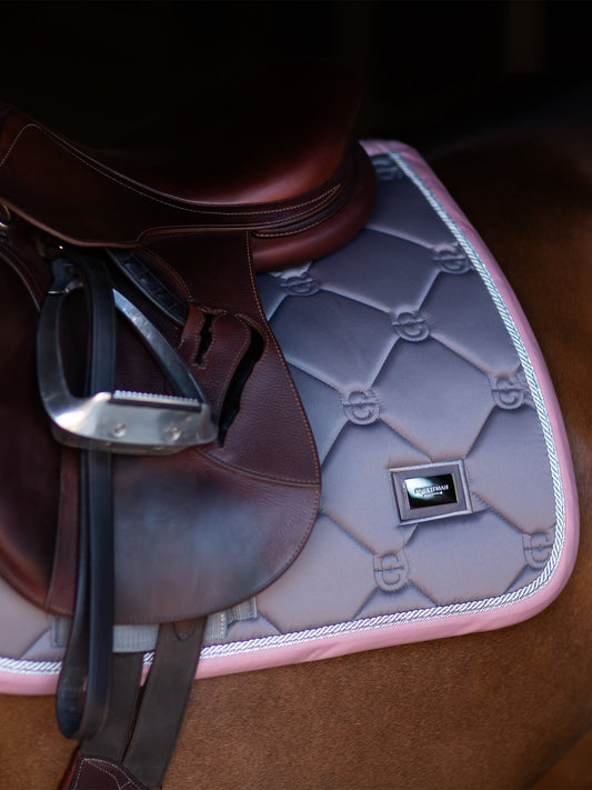 de salto Original Equestrian Stockholm mantilla de salto Dusty Pink para equitación - vista 2