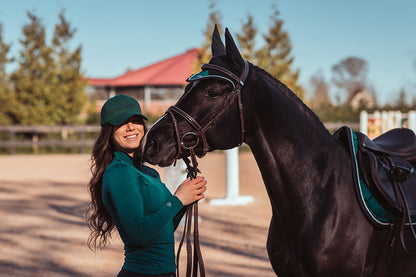 Cap Equestrian Stockholm Cap Emerald detalle 4