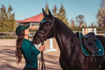 Cap Equestrian Stockholm Cap Emerald detalle 5
