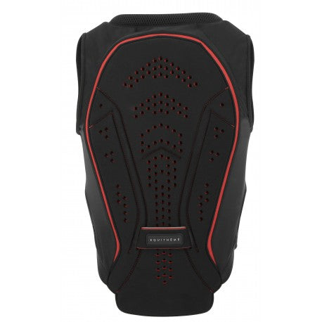 Cox - Protector de espalda - Equitheme - Rojo para equitación - vista 2