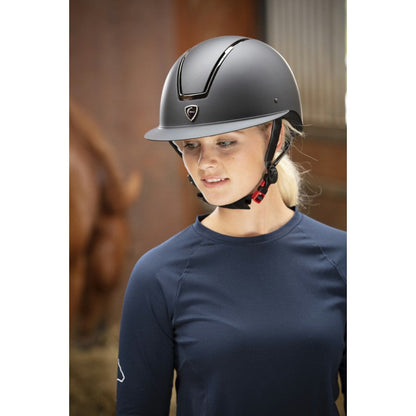 Helmets Equi-Theme Riding Helmet Glint Matt detalle 7
