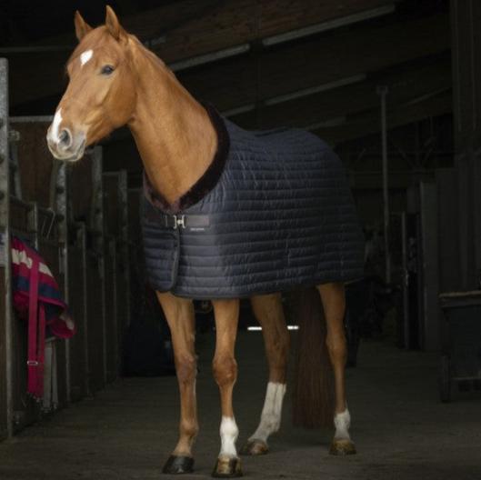Manta para caballo Equi-Theme Teddy Stable Rug Lined with Synthetic Sheepskin detalle 2