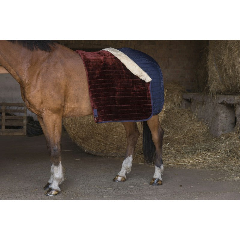 Manta para caballo Equi-Theme Teddy Stable Rug Lined with Synthetic Sheepskin detalle 4