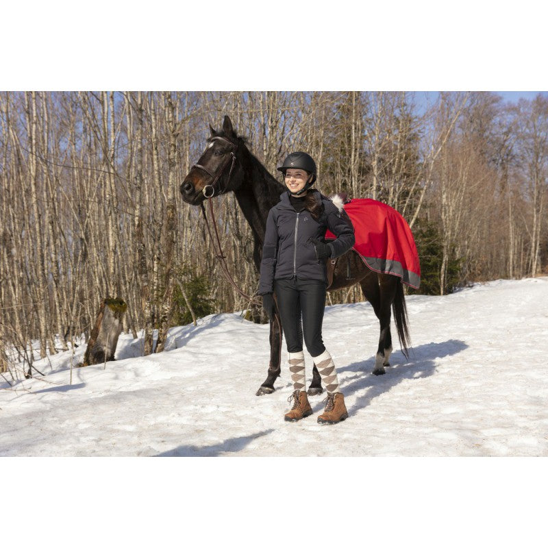 Manta para caballo Equi-Theme Tyrex 1200D Polar Fleece Lined Exercise Sheet detalle 6