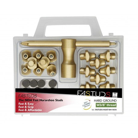 Espuelas Estuche para Ramplones W3/8 Fastuds® - Terreno duro - Michel Vaillant para equitación - vista 4