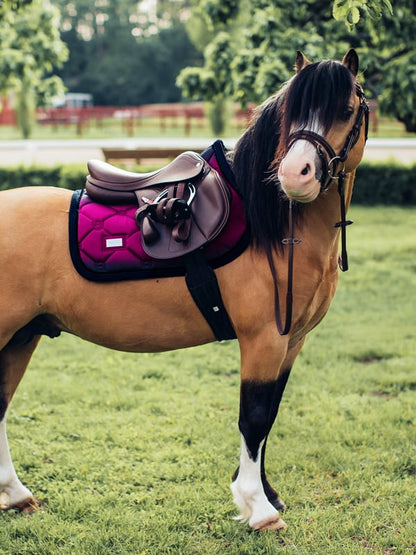 Jump Saddle Pad Equestrian Stockholm Jump Saddle Pad Faded Fuchsia detalle 2