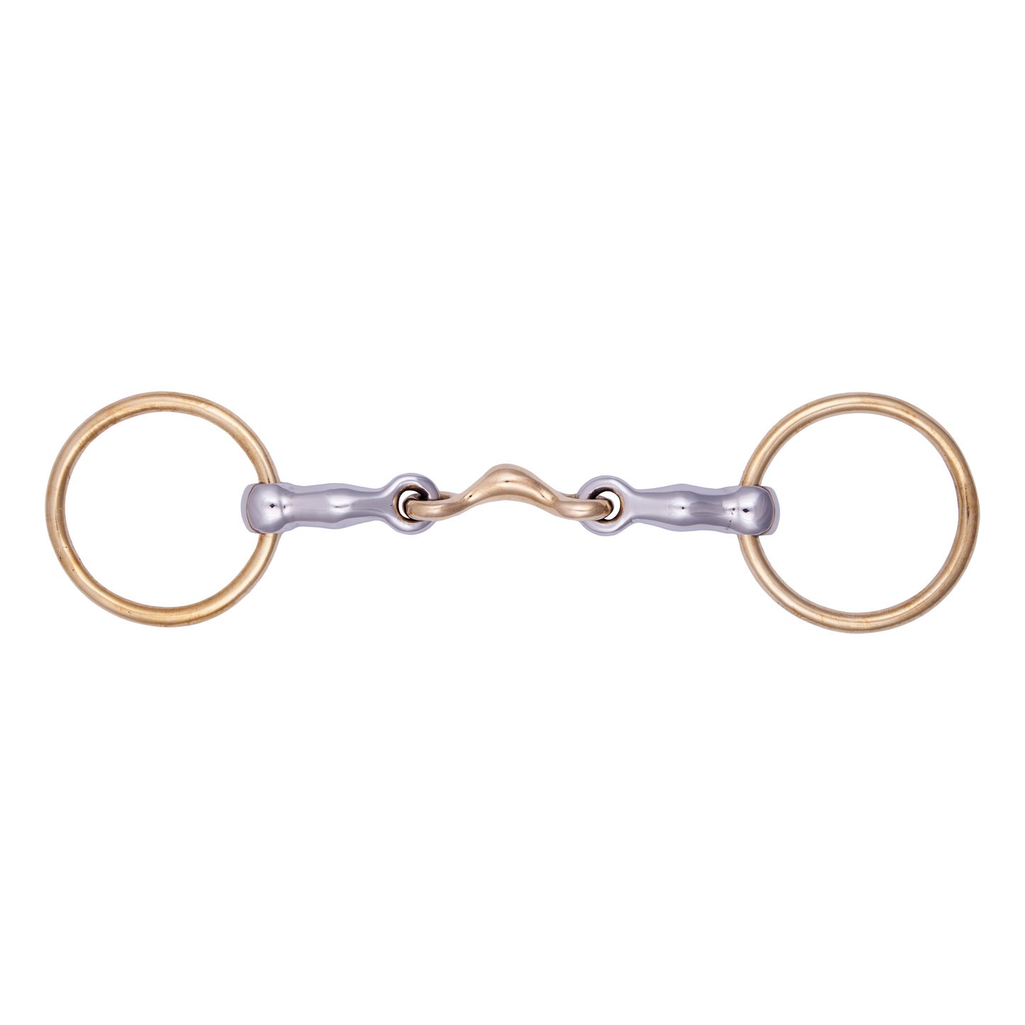Snaffle Bits Stübben Icelandic Snaffle double broken vista principal