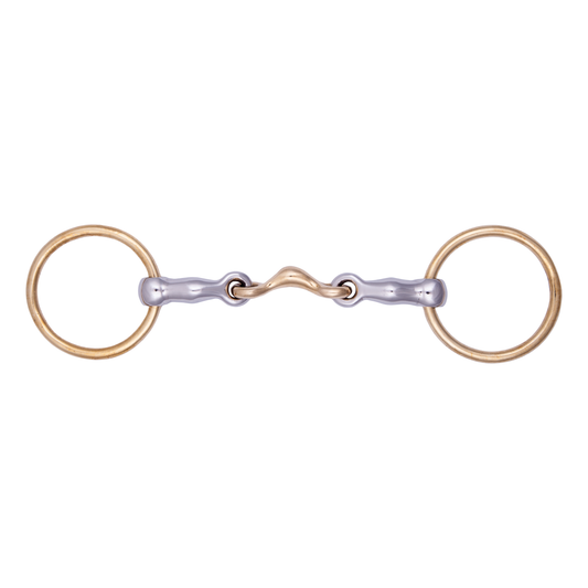 Embocaduras Filetes Stübben Icelandic Snaffle double broken para equitación