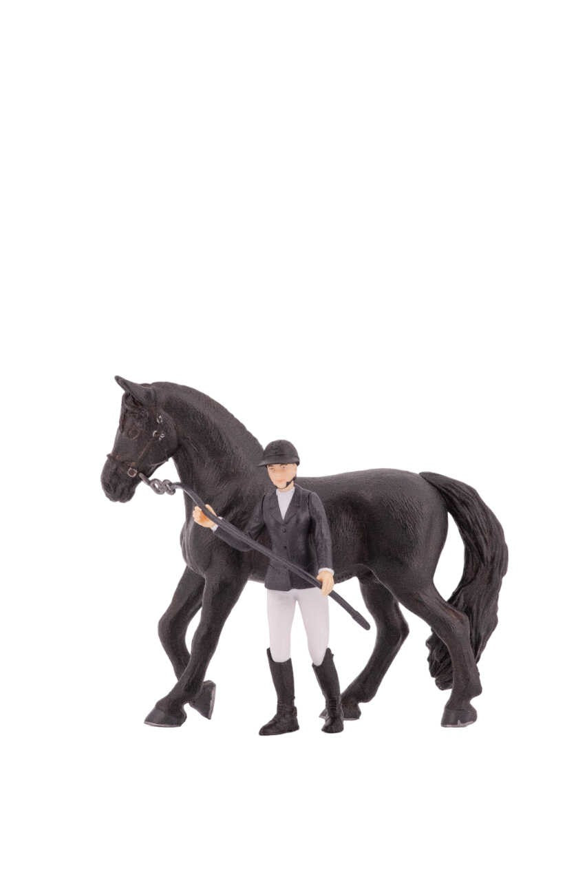 Figurita Papo x - & Blacky - Pénélope - Negro