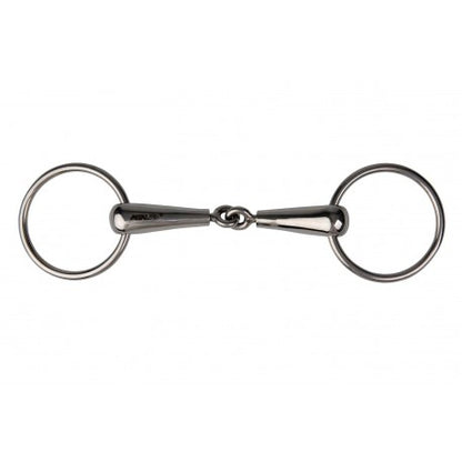 Embocaduras Filete 2 anillas - Pinchless cañón completo - Metalab para equitación