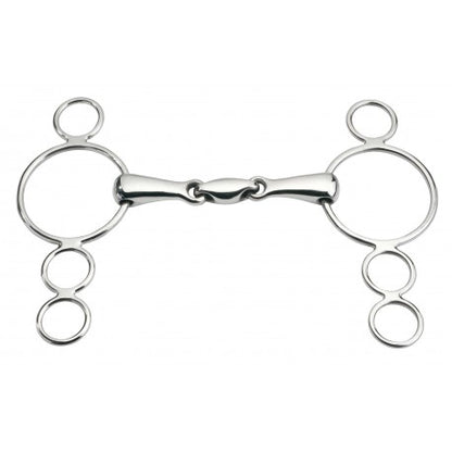 Embocaduras Filete ajustable - Anatómico 4 anillas - Feeling para equitación - vista 2