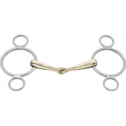 Embocaduras Filete de 3 anillas "Turnado" Sensogan - Sprenger para equitación