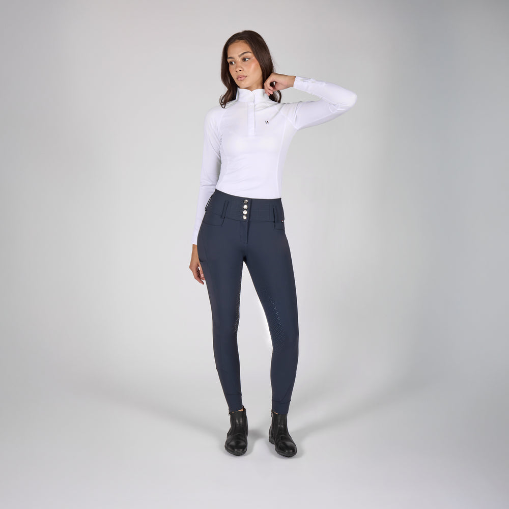 Breeches Kingsland KLKhloe mujer X Shape High Waist F-Grip Breeches detalle 6