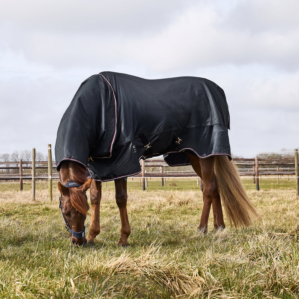 Manta para caballo Kingsland Classic Primary Turnout Rug with Detachable detalle 3