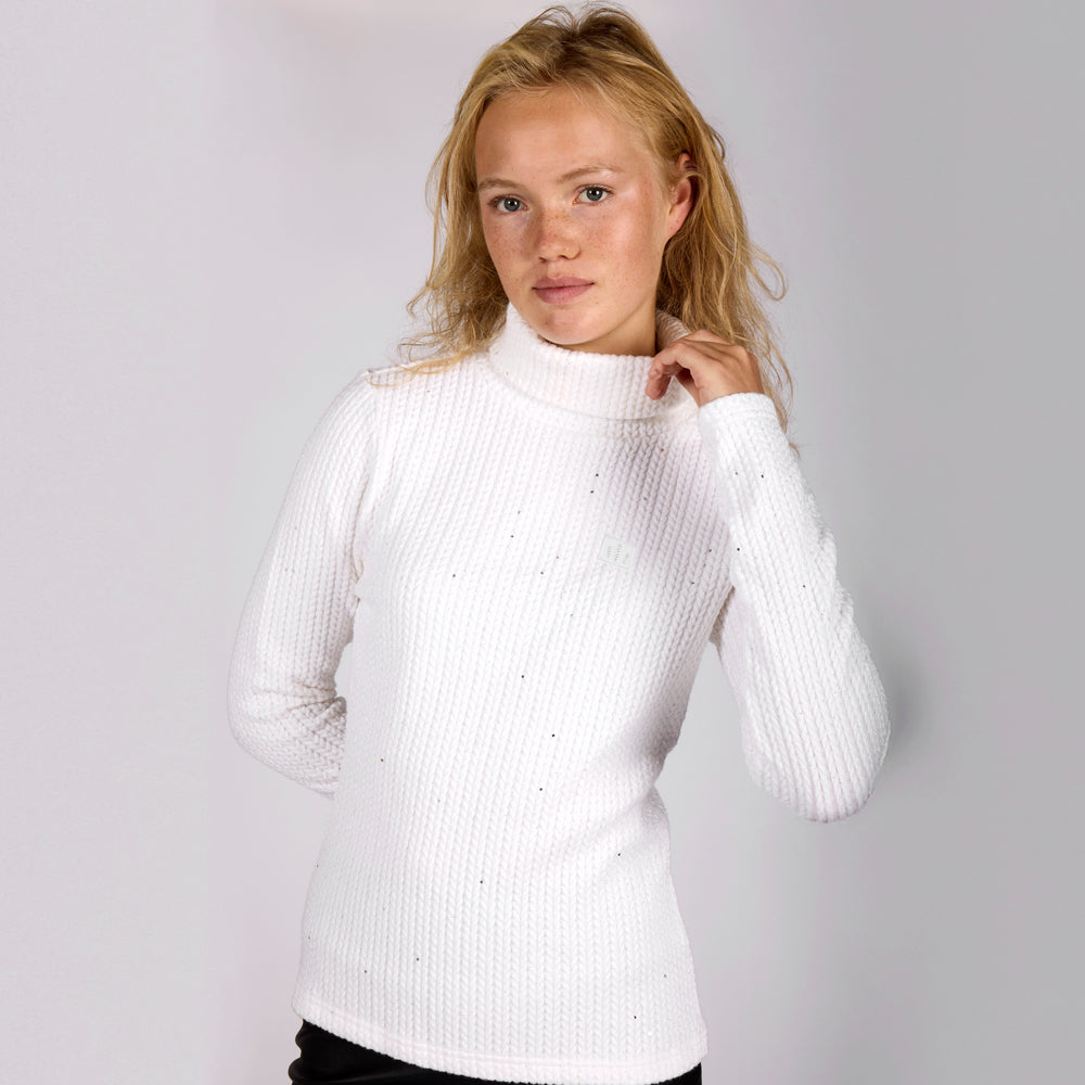 Camiseta técnica Kingsland KLMichela mujer Knitted Rollneck detalle 4