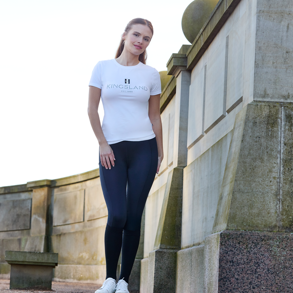 Camiseta técnica Kingsland Classic mujer Logo T-shirt detalle 8