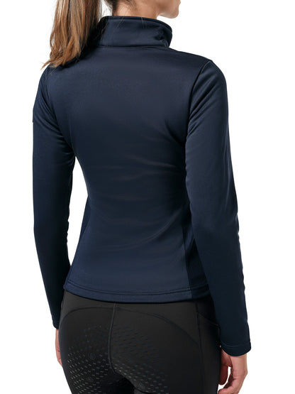 Fleece Jacket Equestrian Stockholm Fleece Jacket Navy Silver detalle 3