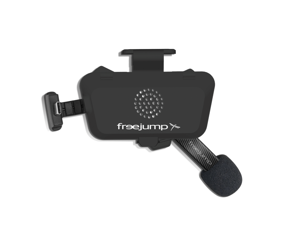 Intercom Freejump MIC powered by cardo para equitación