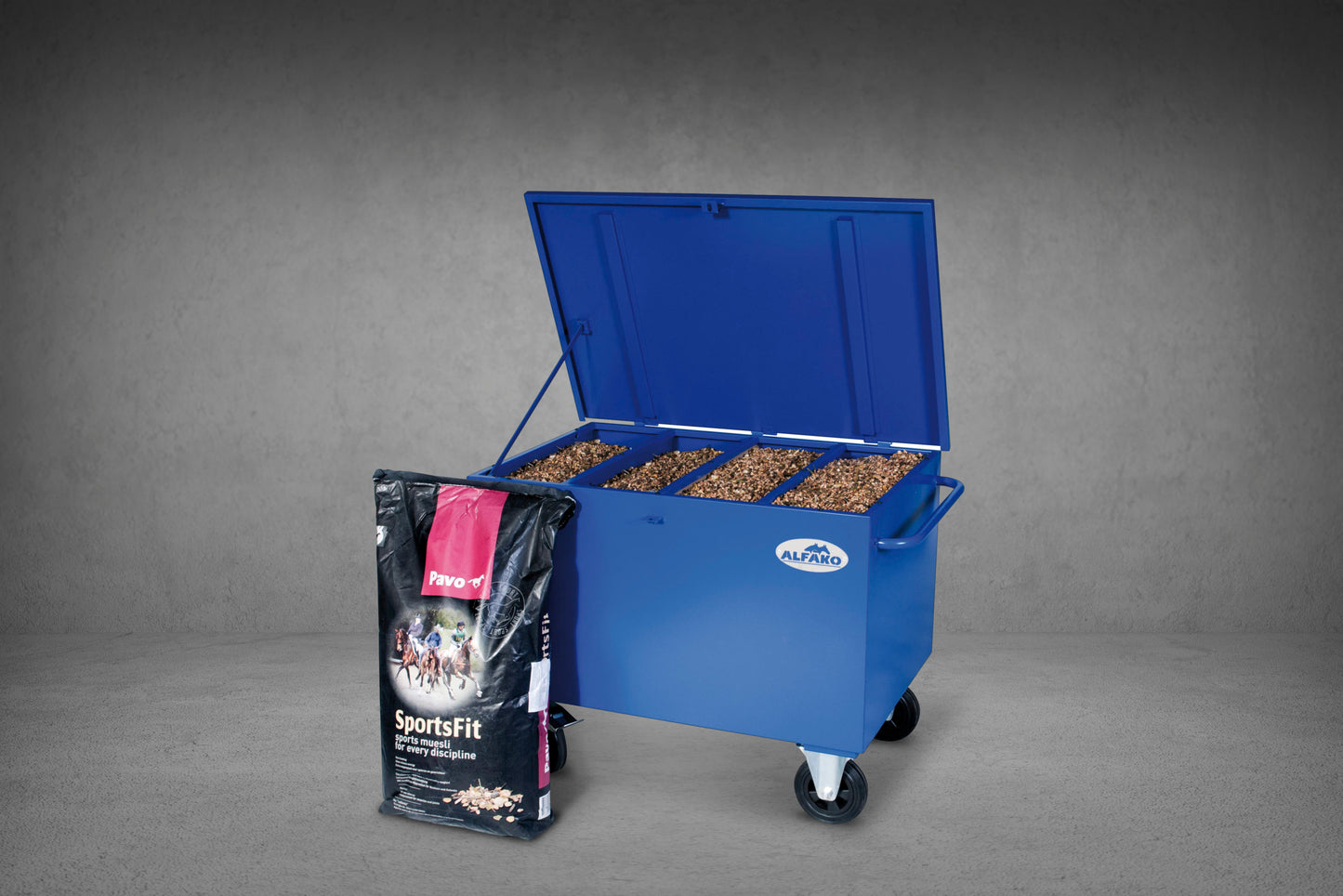 Contenedor de Pienso Alfako