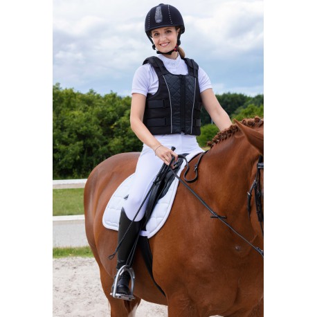 Gilet de protection Adulte - Belt - Equithème - Rojo
