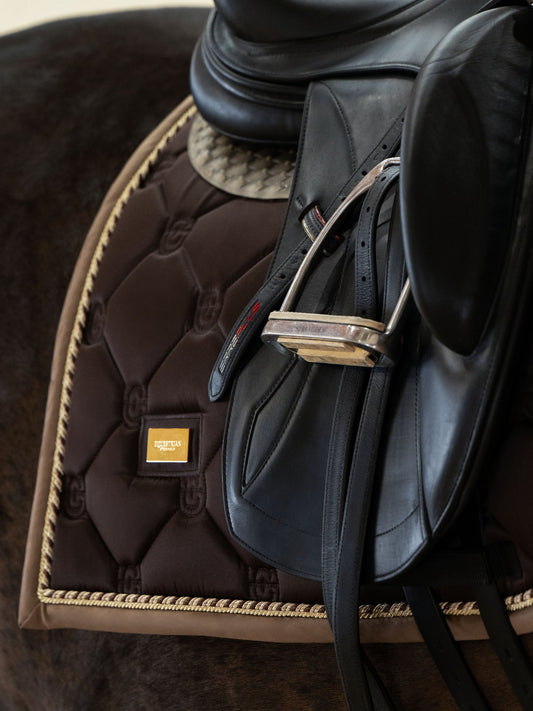 de doma Original Equestrian Stockholm mantilla de doma Golden para equitación - vista 2