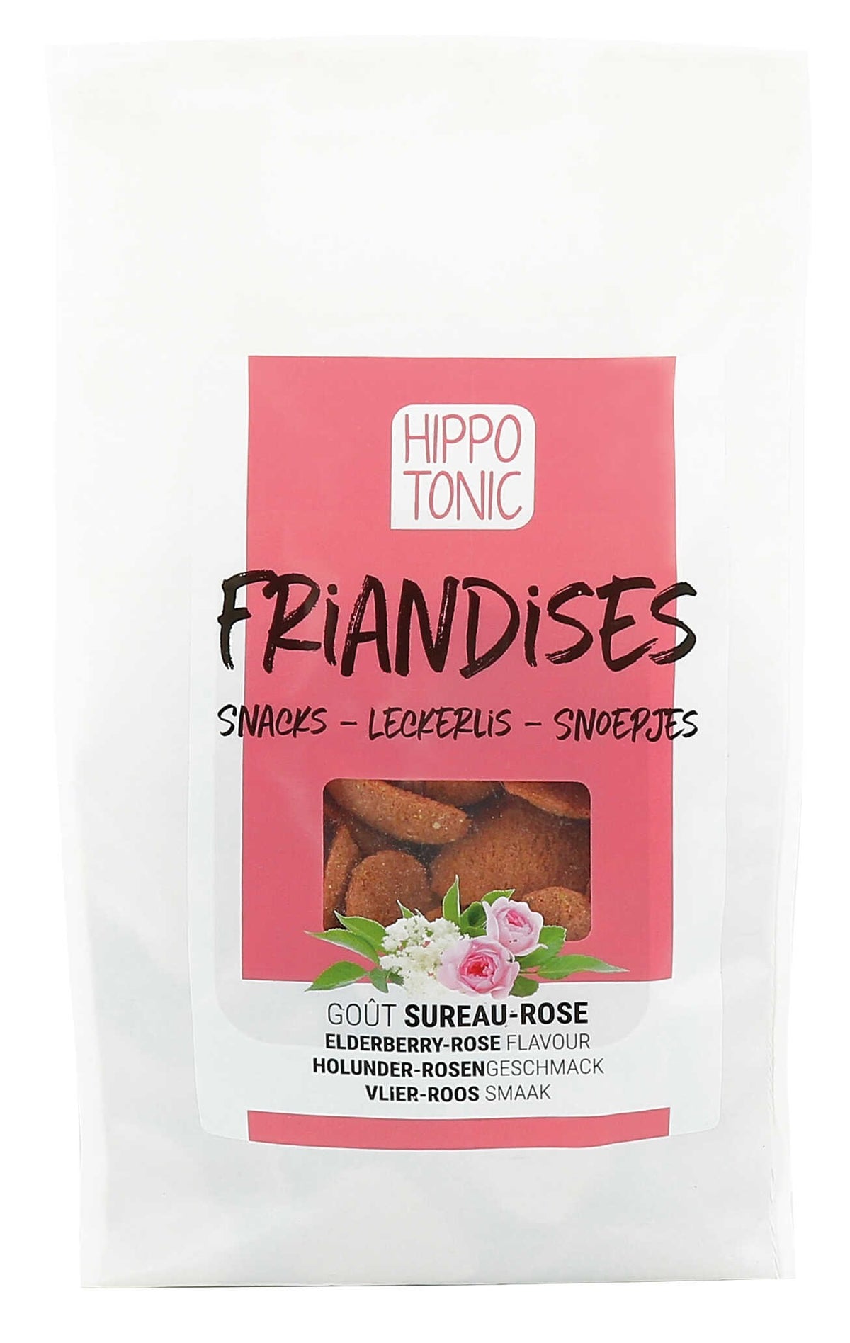 Golosinas , sabor saúco-rosa - Hippotonic