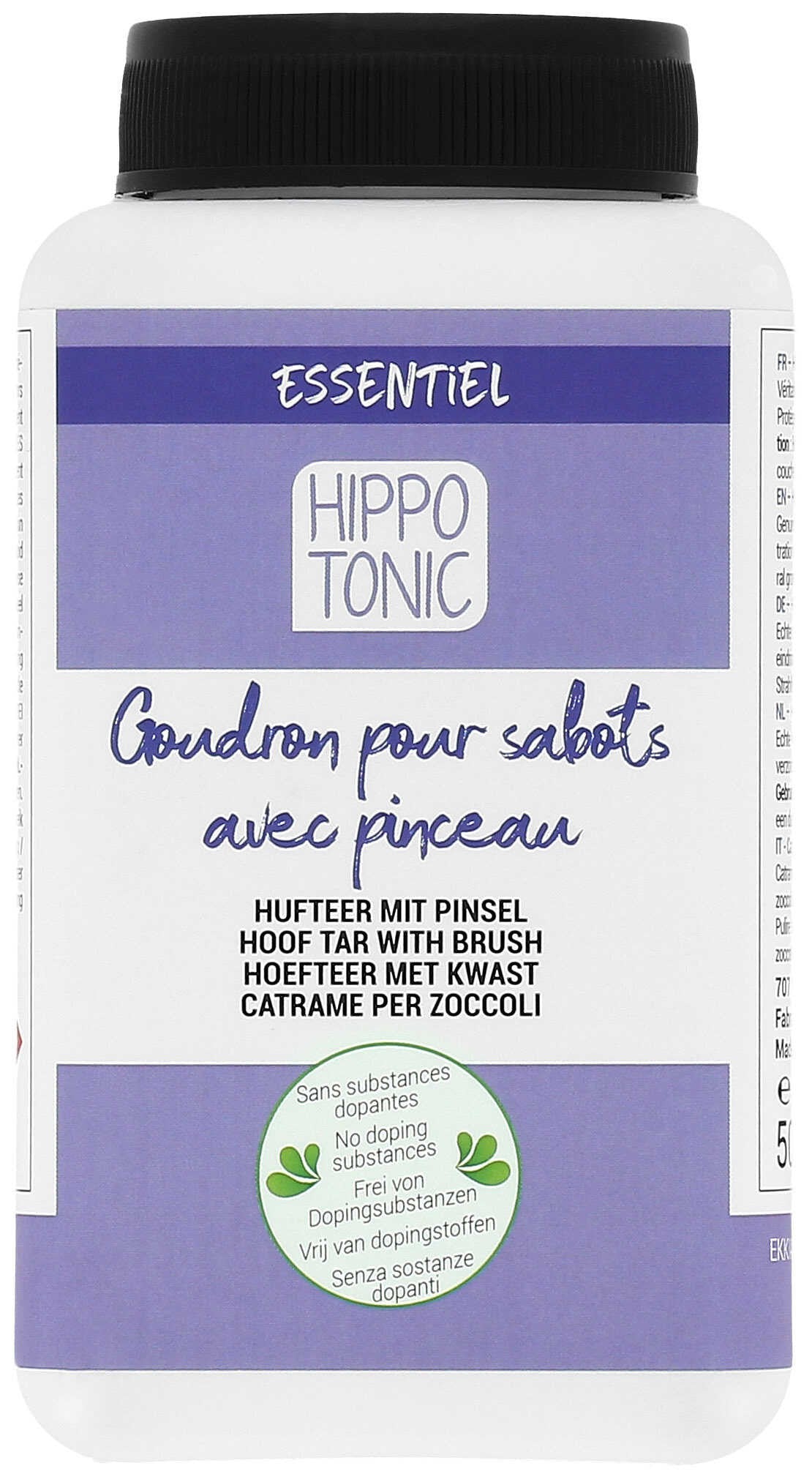 Alquitrán para cascos con pincel - Hippotonic