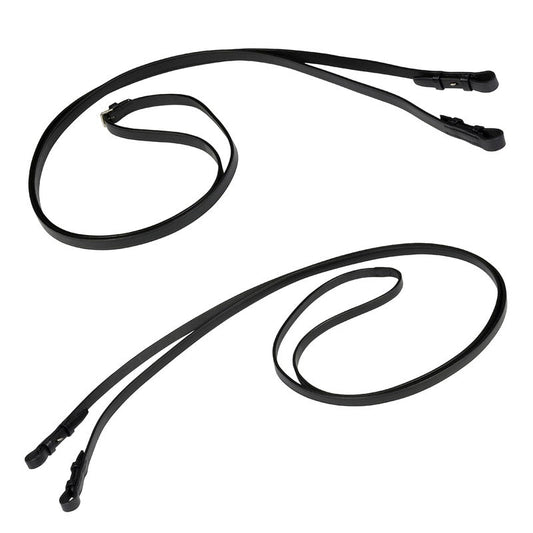 Riendas Stübben Curb reins, leather set, flat, narrow para equitación