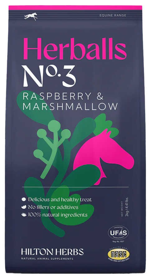 Herballs - Frambuesa & malvavisco - Hilton Herbs