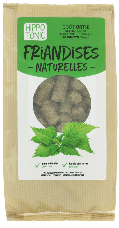 Accesorio ecuestre Golosinas Hippotonic Ortigas – 1 kg para equitación