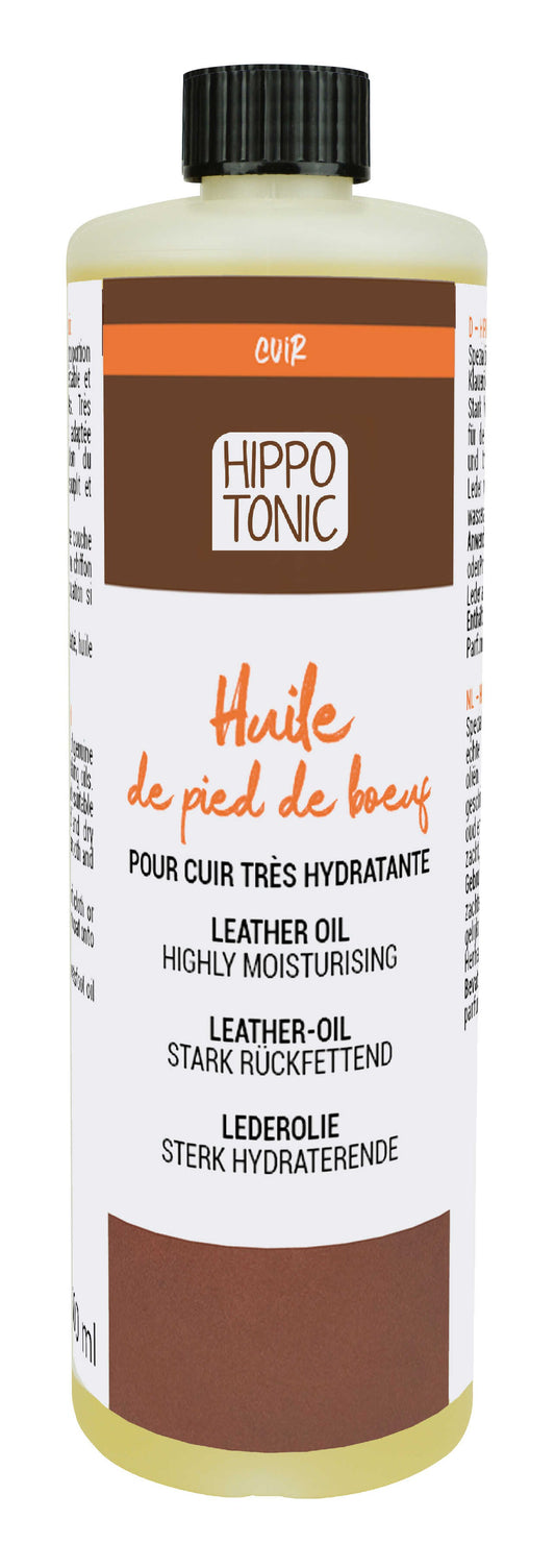 Loción para cuero a base de aceite de pezuña de res real - Hippotonic