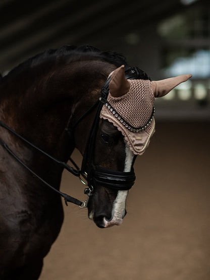Ear Bonnet Equestrian Stockholm Ear Bonnet Champagne detalle 5