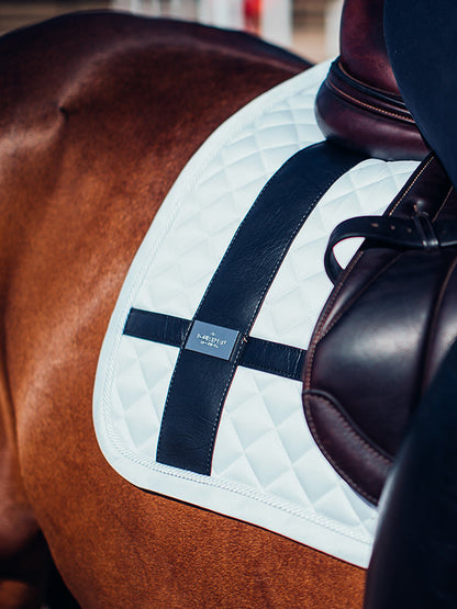 Jump Saddle Pad Leather Equestrian Stockholm Jump Saddle Pad No Boundaries detalle 2
